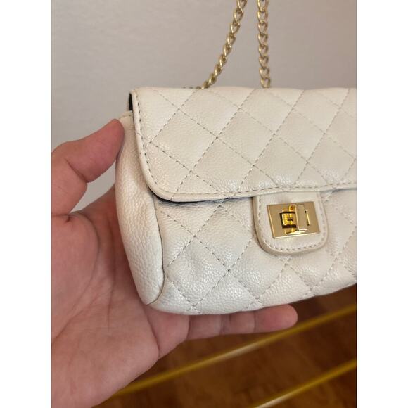 B1 Forever 21 Mini Crossbody Bag Quilted Emily in Paris Coquette Y2K Parisian - Picture 8 of 10